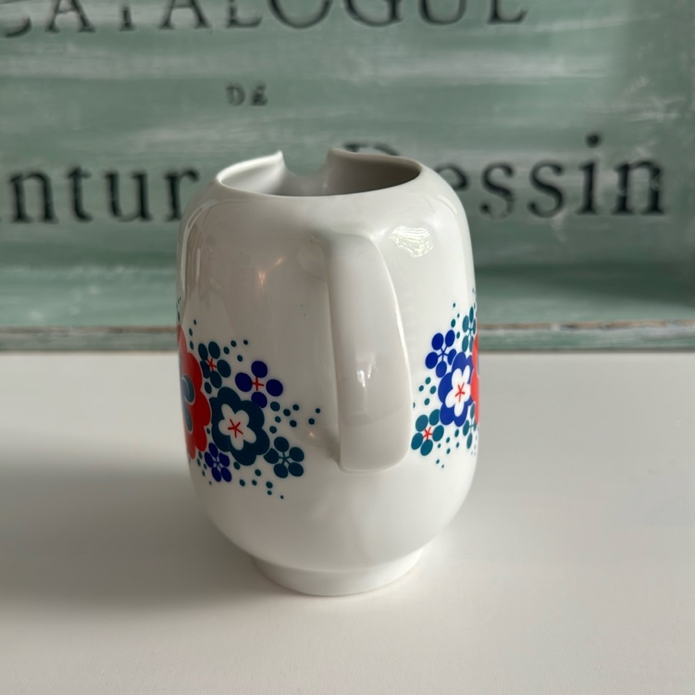 MCM Vintage Hungarian Creamer Pitcher Flower Vase - Picture 9 of 9